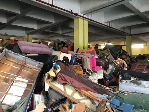 区城管局分类中心到红花岭餐厨垃圾处理厂及废旧家具处理中心开展安全